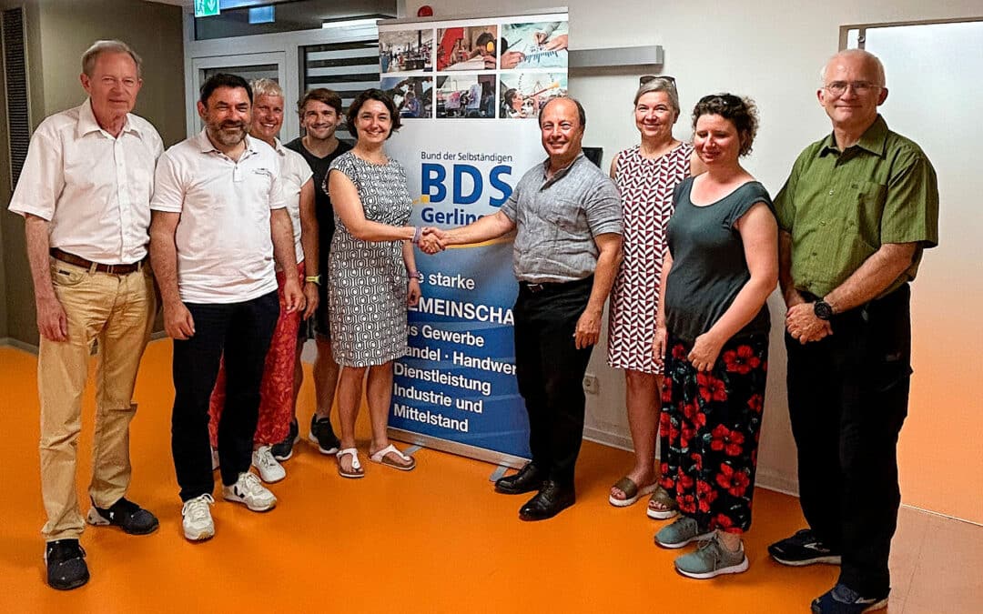 Offener Austausch mit Dr. Sandra Detzer im Rathaus Gerlingen – Politik trifft Mittelstand