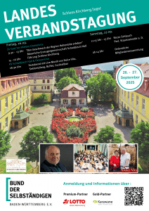 Landesverbandstagung 2025 – Willkommen im schönen Hohenlohe